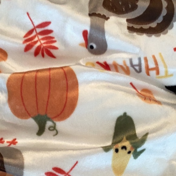 Let’s talk turkey with this beautiful turkey blanket. - Picture 5 of 6